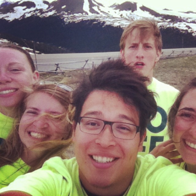 Selfie in the Rockies! (PC Anthony Briseno)